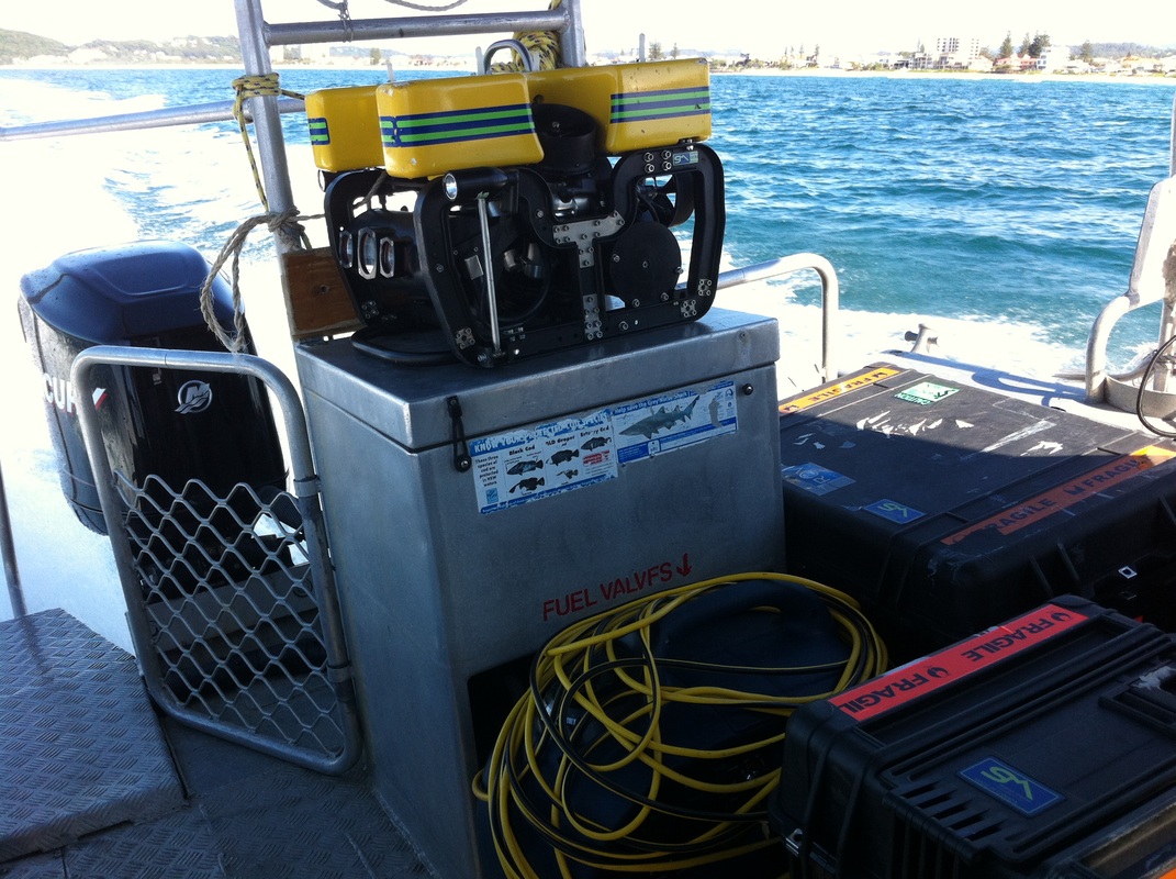 ROV underwater inspection marine research