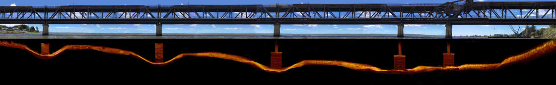 sonar underwater inspection and surveying of bridges